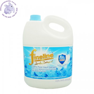 Nước giặt Fineline kháng khuẩn,Thái Lan, dung tích 3600ml (màu xanh).Chính hãng